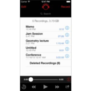 iTalk Recorder Premium App for iOS icon