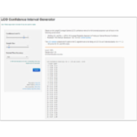 [Shiny App] Length/Coverage Optimal (LCO) Confidence Intervals icon