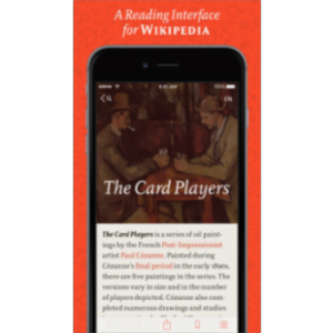 Viki - a Nice Reader for Wikipedia App for iOS icon