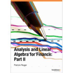 Analysis and Linear Algebra for Finance: Part II icon