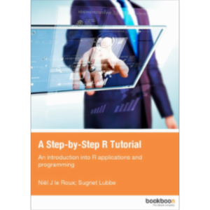 A Step-by-Step R Tutorial - An introduction into R applications and programming icon