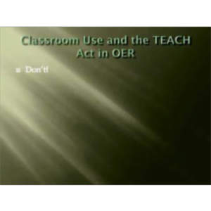 Copyright for Open Educational Resources icon