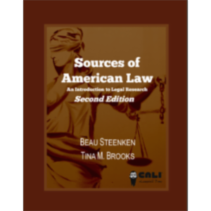 Sources of American Law: An Introduction to Legal Research