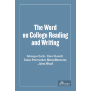 The Word on College Reading and Writing