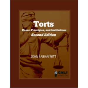 Torts: Cases, Principles, and Institutions icon
