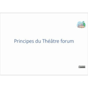 Le théâtre forum et le jeu de rôle, deux activités d'apprentissage aux rôles de tuteur en apprentissage actif icon