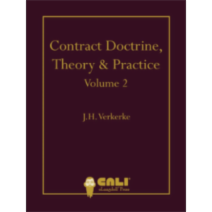 Contract Doctrine, Theory & Practice - Volume 2