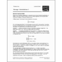 VCC LC - Worksheets - Nursing - Pharmacology