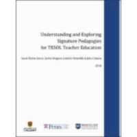 Understanding and Exploring  Signature Pedagogies  for TESOL Teacher Education icon