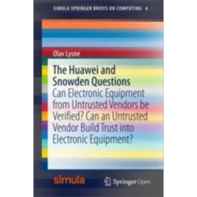 The Huawei and Snowden Questions | SpringerLink