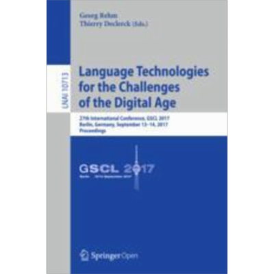 Language Technologies for the Challenges of the Digital Age | SpringerLink icon