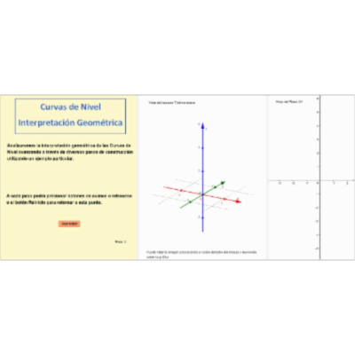 Curvas de Nivel - Interpretación geométrica icon