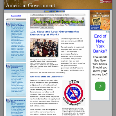 12a. State and Local Governments: Democracy at Work?