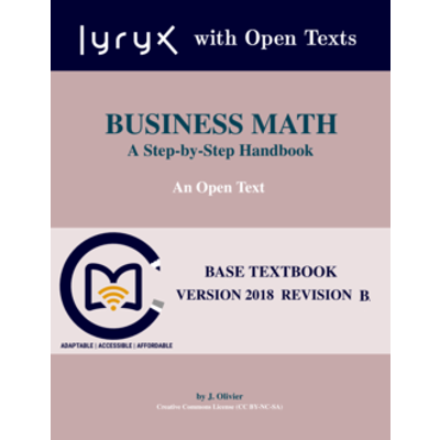 Business Math: A Step-by-Step Handbook icon