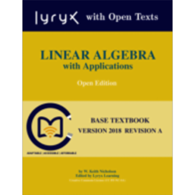 Linear Algebra with Applications: Lyryx icon