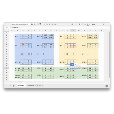 Solving Systems of linear equations icon