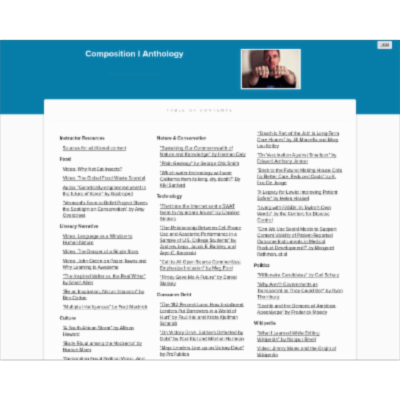 Thematic Reading Anthology