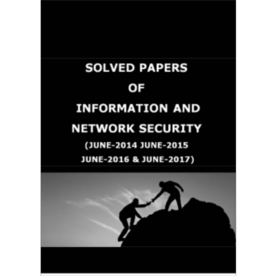 VTU 8TH SEM INFORMATION AND NETWORK SECURITY SOLVED PAPERS icon