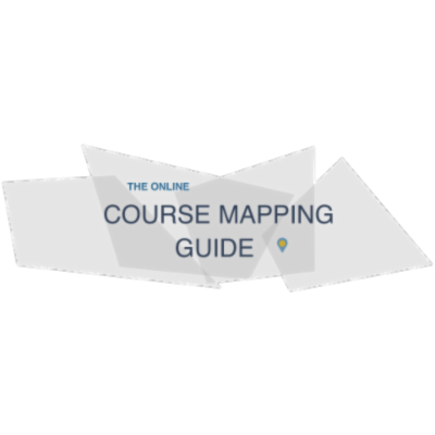 The Online Course Map Guide icon