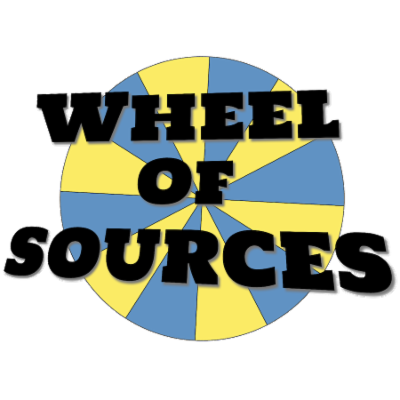 Wheel of Sources: Primary and Secondary Sources icon