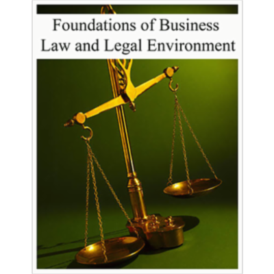 Foundations of Business Law and Legal Environment icon