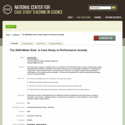 The 2000-Meter Row: A Case Study in Performance Anxiety icon
