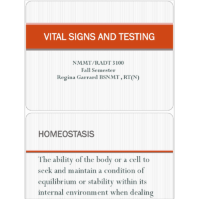 Vital Signs and Testing icon