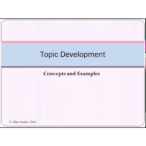 Topic Development icon