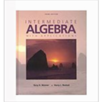 Intermediate Algebra with Applications, 3rd ed. icon