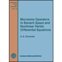 Monotone Operators in Banach Space andNonlinear Partial Differential Equations icon