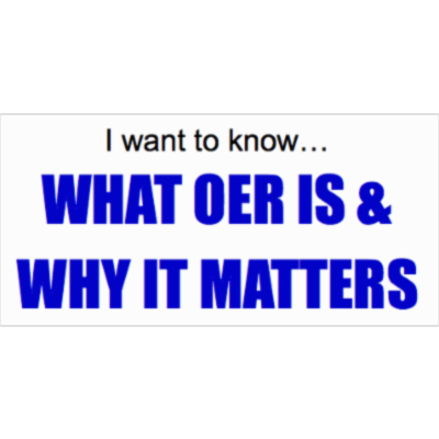 Faculty guide to Open Educational Resources (OER) icon