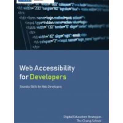 Web Accessibility for Developers icon