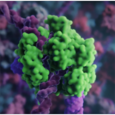 CRISPR gene-editing systems 3D animation
