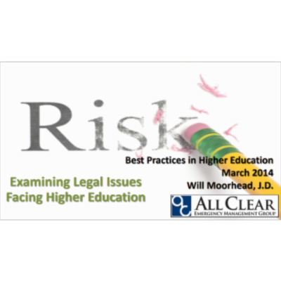 Examining Legal Issues Facing Higher Education icon