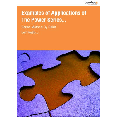 Examples of Applications of The Power Series... icon