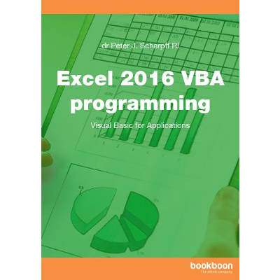Excel 2016 VBA programming