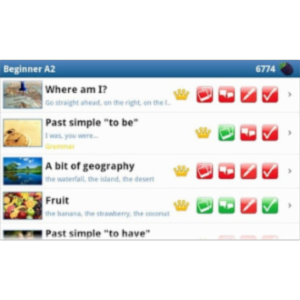 Learn English with busuu.com! App for Android icon