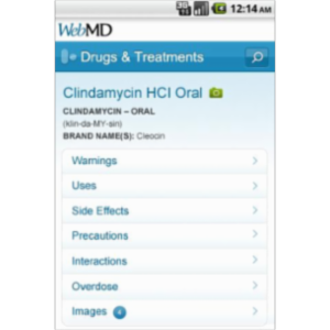 WebMD App for Android icon