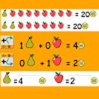 Sumando peras y manzanas icon