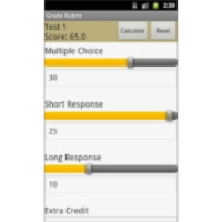 Grade Rubric App for Android icon