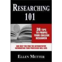 Researching 101: 36 tips to propel your college research and help you find the authoritative information your professor will love icon