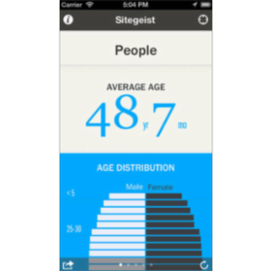 Sitegeist App for iOS icon