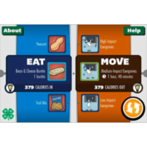 Eat-and-Move-O-Matic App for iOS icon