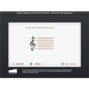 Write Key Signature App for iPad icon