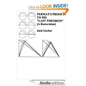 Fermat's Proof to his "Last Theorem" [A Restoration] icon