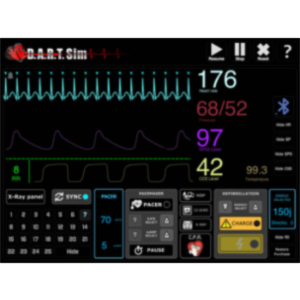 ECG Rhythm & Monitor Simulator App for iPad icon