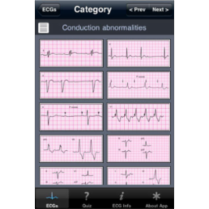 ECG Pocket Reference App for iOS icon