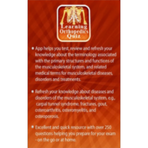 Learning Orthopedics Quiz App for iOS icon