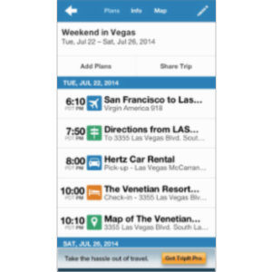 TripIt - Travel Organizer App for iOS