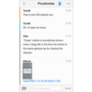 Flowdock App for iOS icon